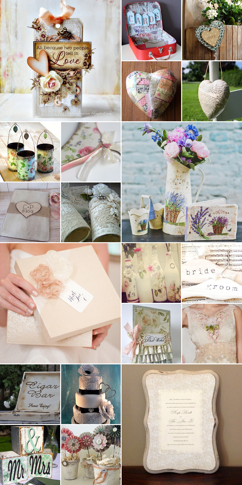 Decoupage Divine { DIY Inspiration }