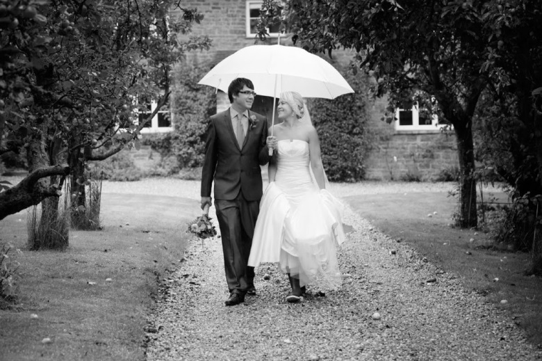 Rainy Day Wedding Photographs