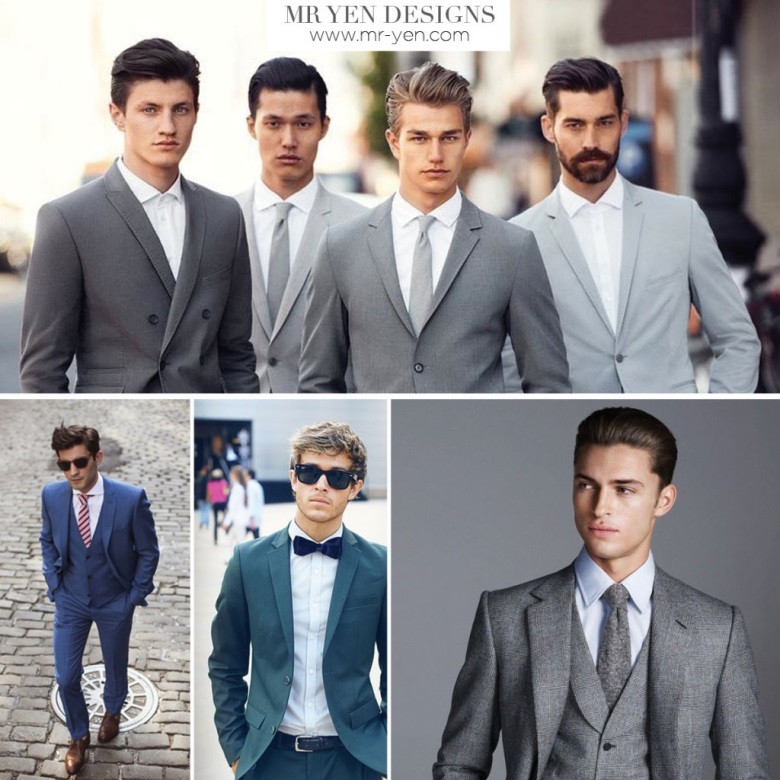 Suit Styles For Grooms