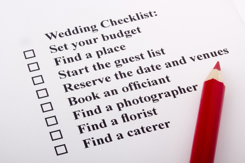 The Ultimate Wedding Day Checklist