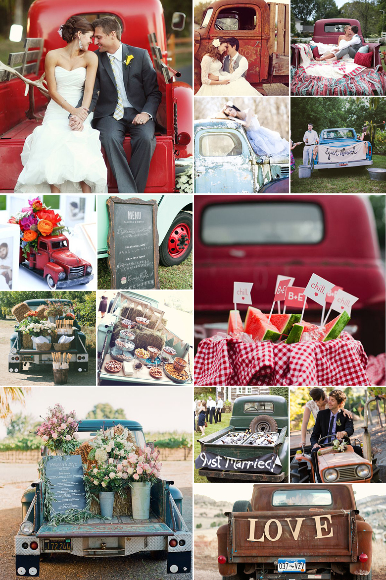 Trendy Trucks { Rustic + Charming }