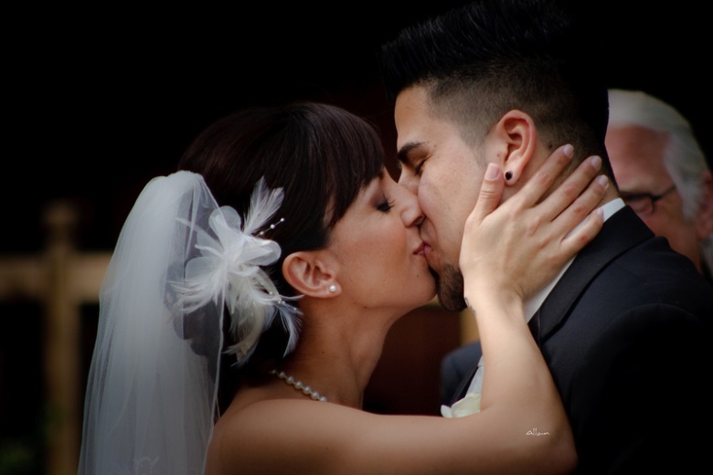 The Perfect First Kiss as Husband and Wife