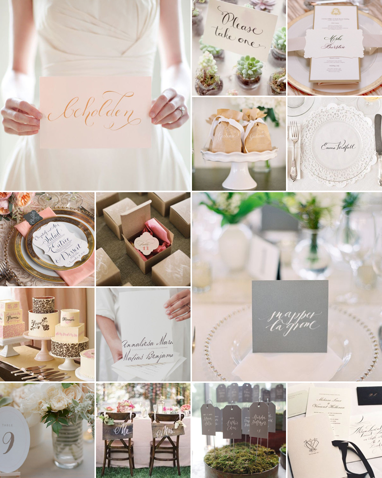 Wedding Calligraphy