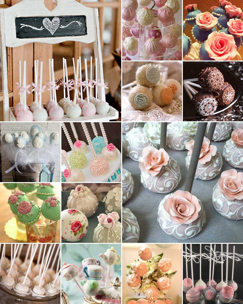 Vintage Cake Pops