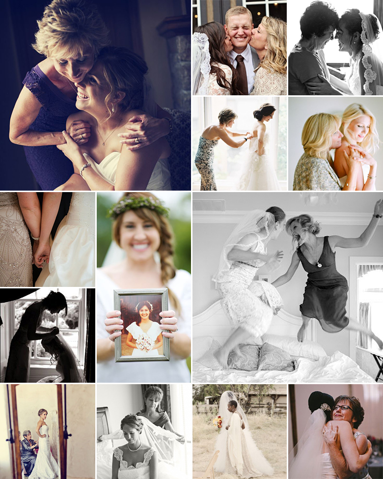 Bride and Mom Moments { Photo Ideas }