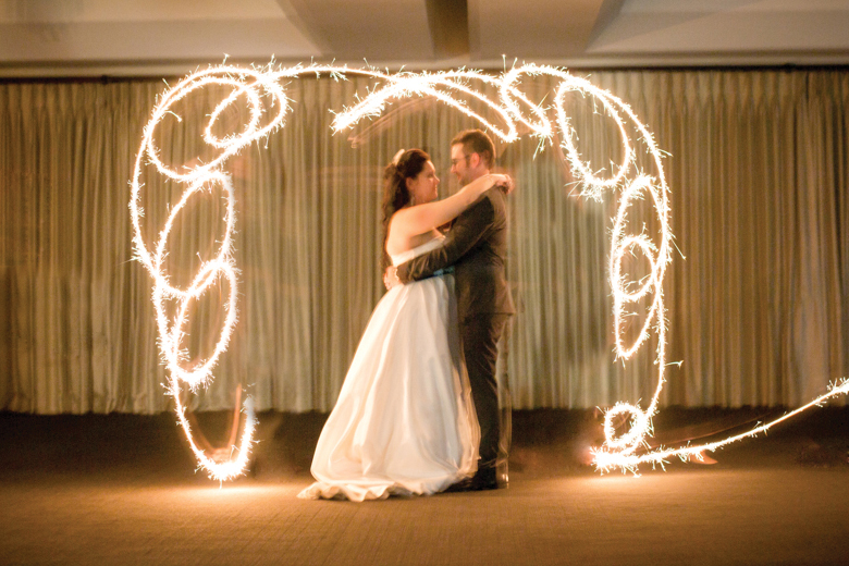 Sandy and Daurel's Peacock Themed Golf Course Wedding