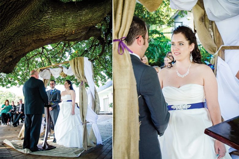 Sandy and Daurel's Peacock Themed Golf Course Wedding