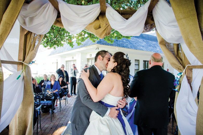 Sandy and Daurel's Peacock Themed Golf Course Wedding