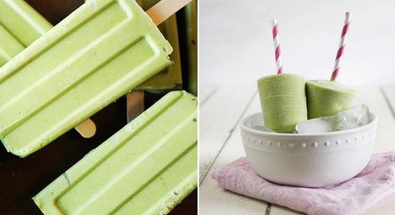 Avocado Tequila Popsicles