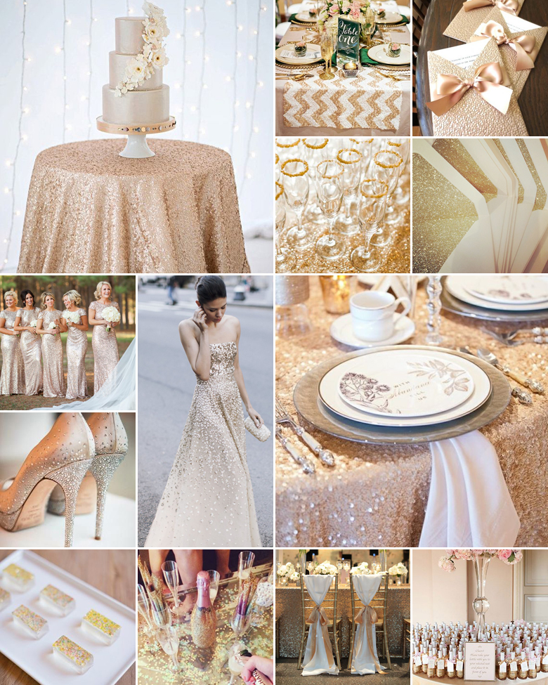 Champagne Wedding Theme