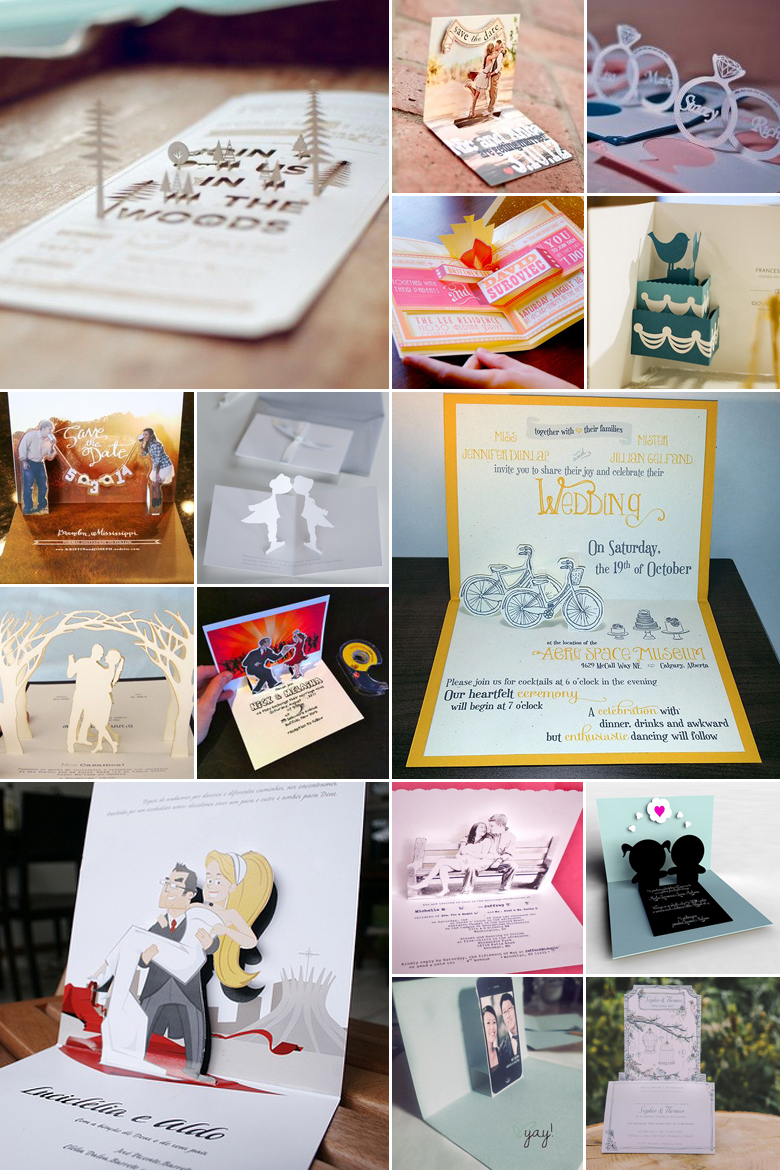 Popup Invitations { Interactive + Quirky }