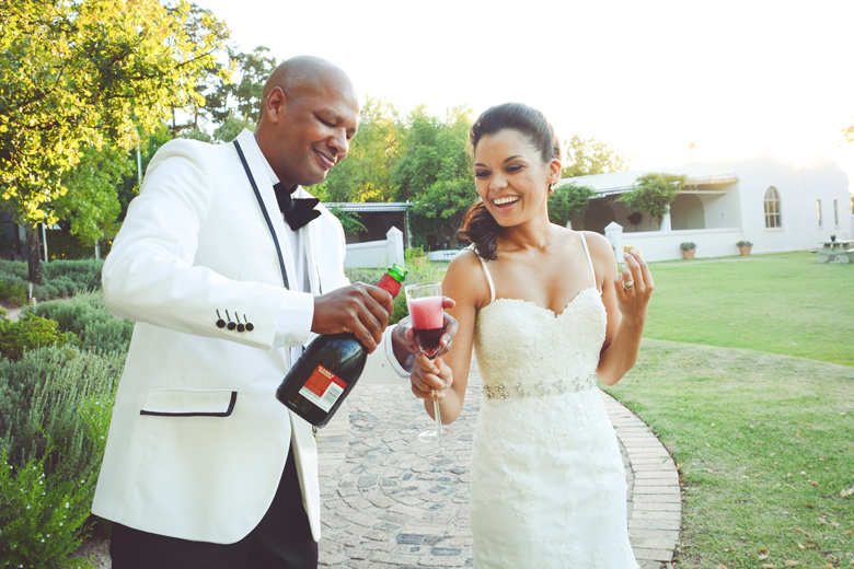 Fran and Tyrone's Elegant Wedding in the Cape Winelands