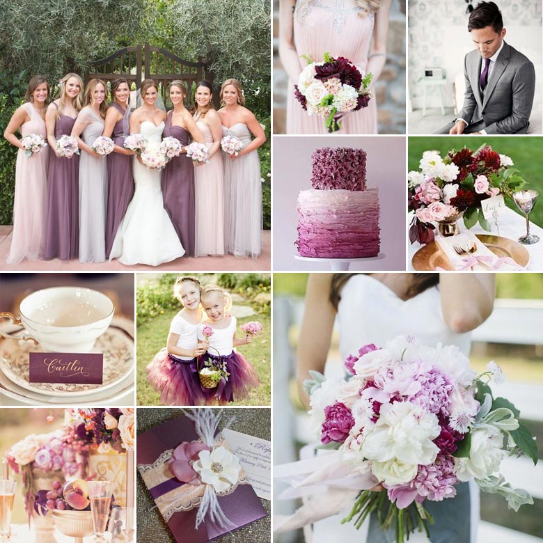 Blush + Plum { Vintage Opulence }