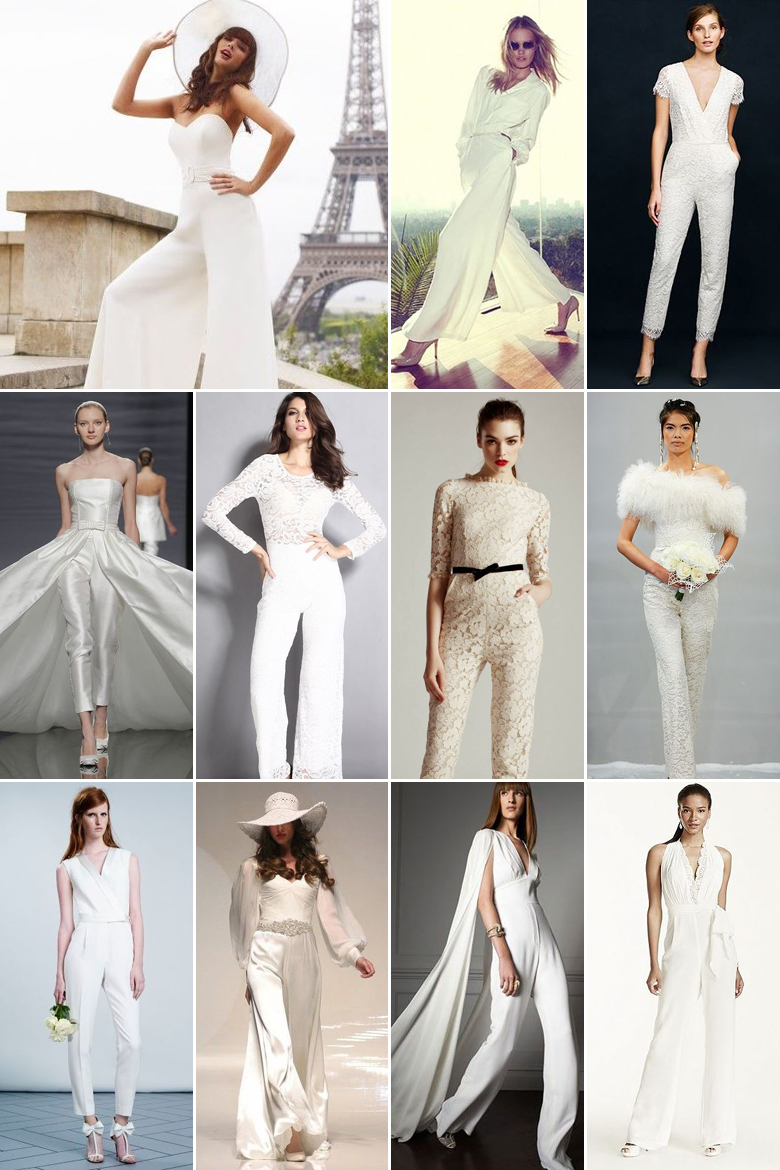 Jump at the Chance { Bridal Jumpsuits }