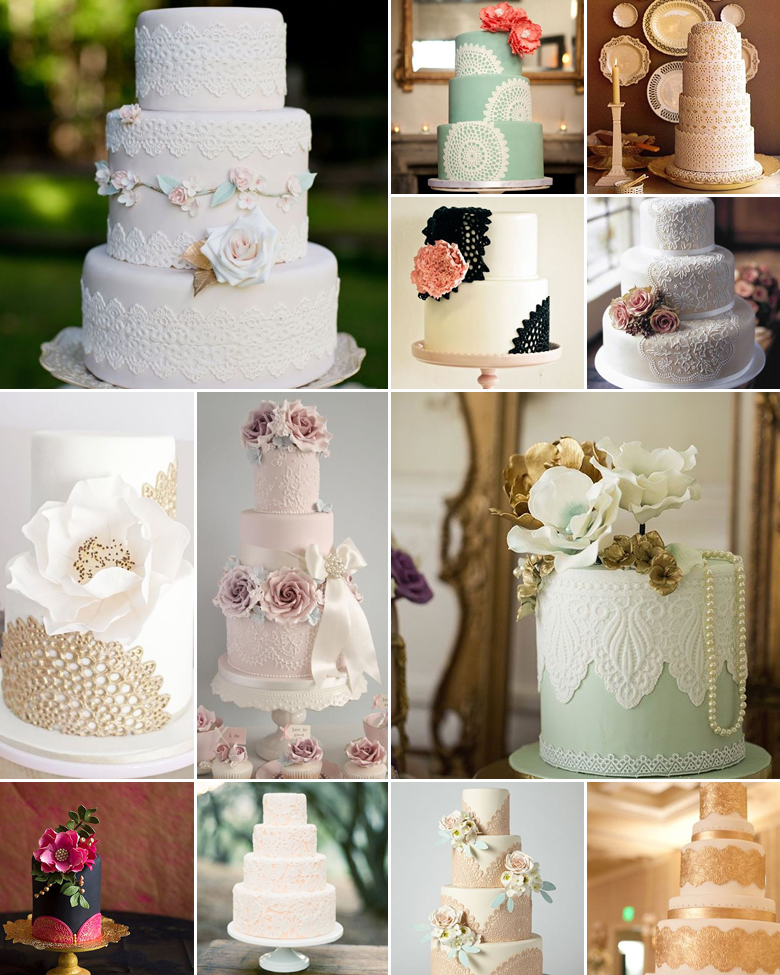 Doily Divine { Wedding Cakes }