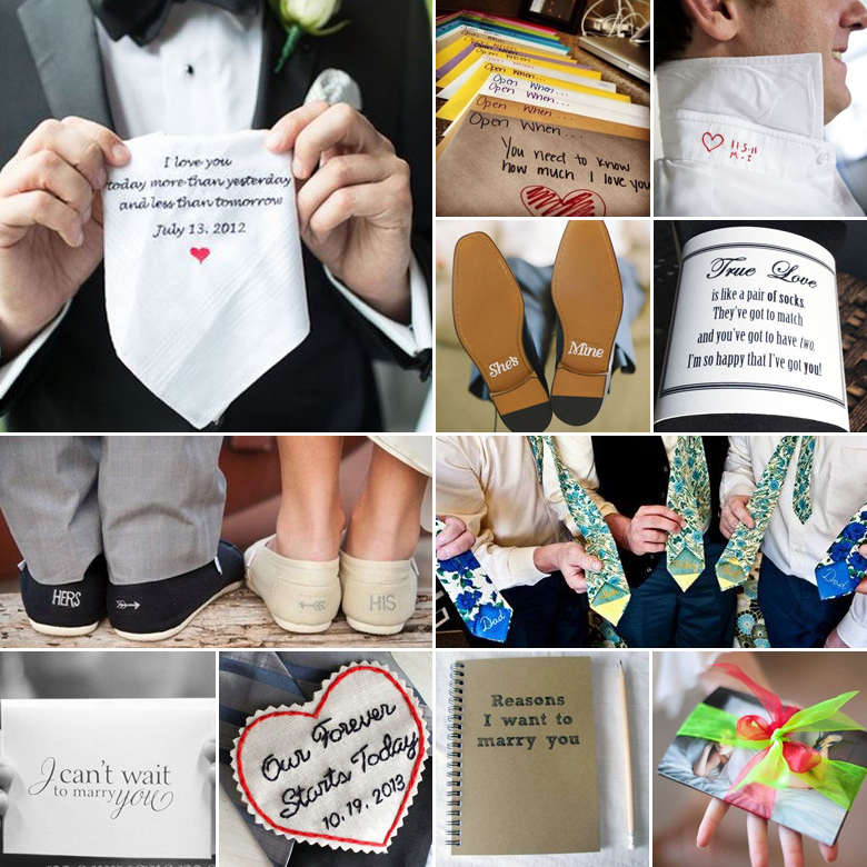 To the Groom-to-Be { Special Gestures }