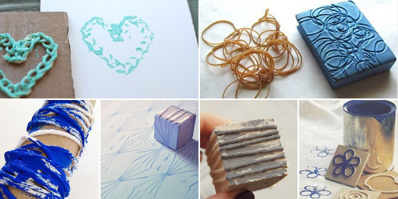 String Stamps { DIY Stationery }