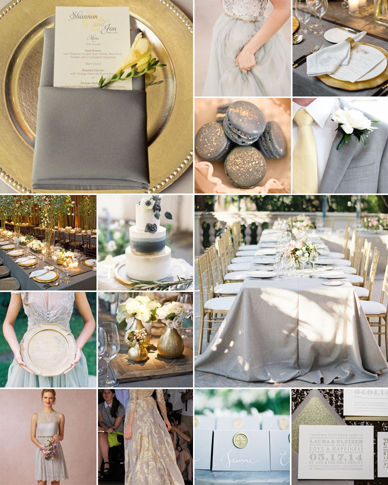 Grey + Gold { Minimalist Magic }