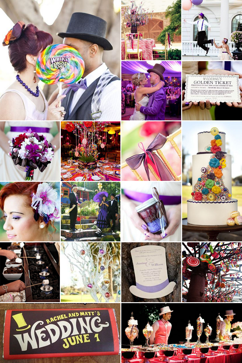 Willy Wonka Wedding { Sweet Fantasy }