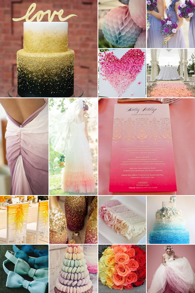 Oh my – it’s Ombre! { Magical + Elegant }