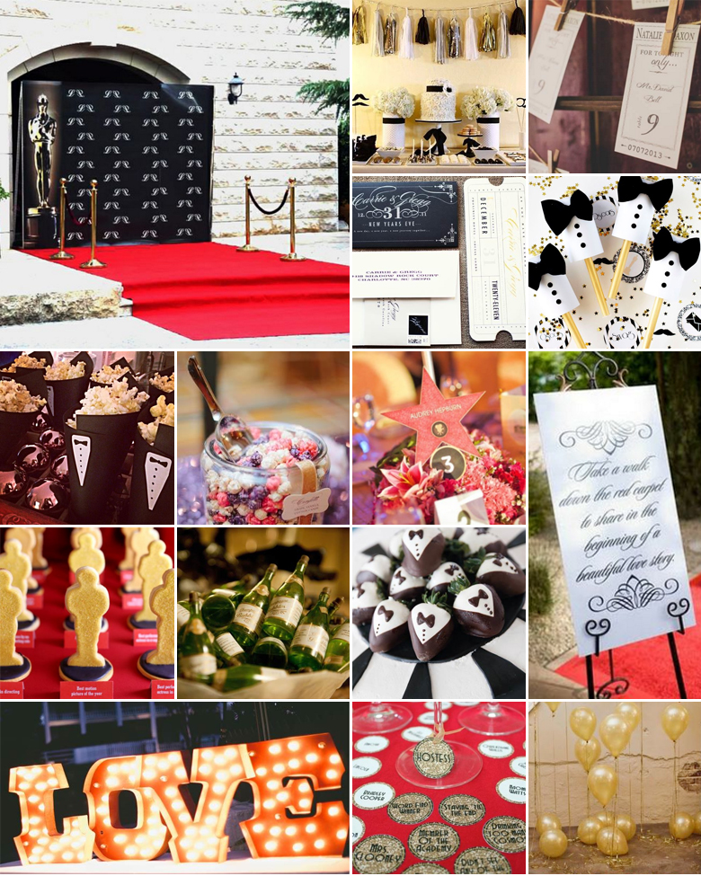 Red Carpet Event { Oscar Theme }