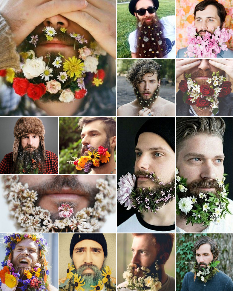 Bearded Beauty { Hair Accessories }