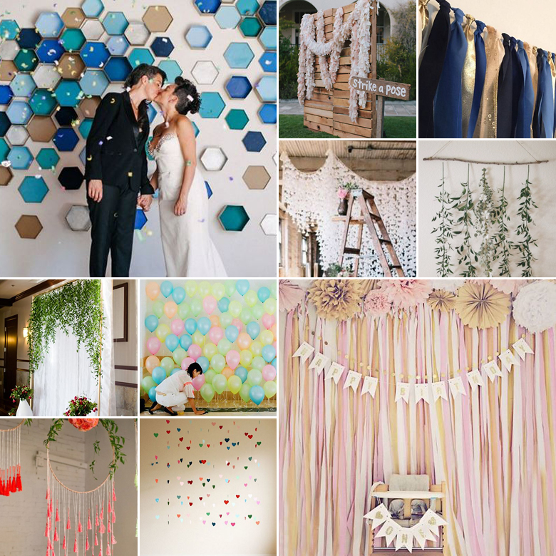 Back to Backdrops { DIY Ideas }