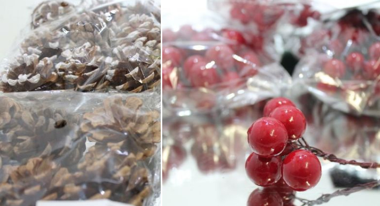 Cherries + Pinecones { Memories of Christmas }