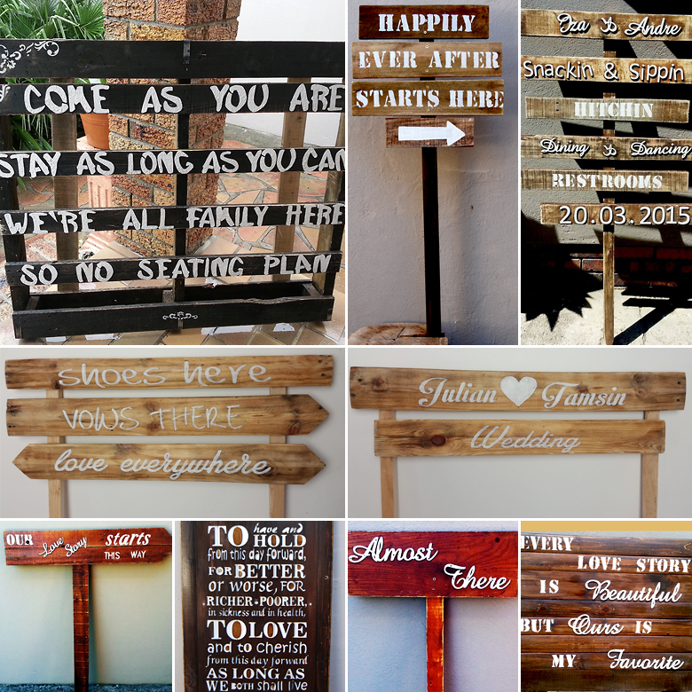 Sign Away { DIY Ideas }