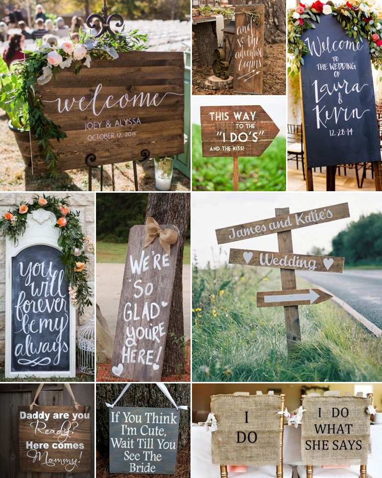 Sign Away { DIY Ideas }