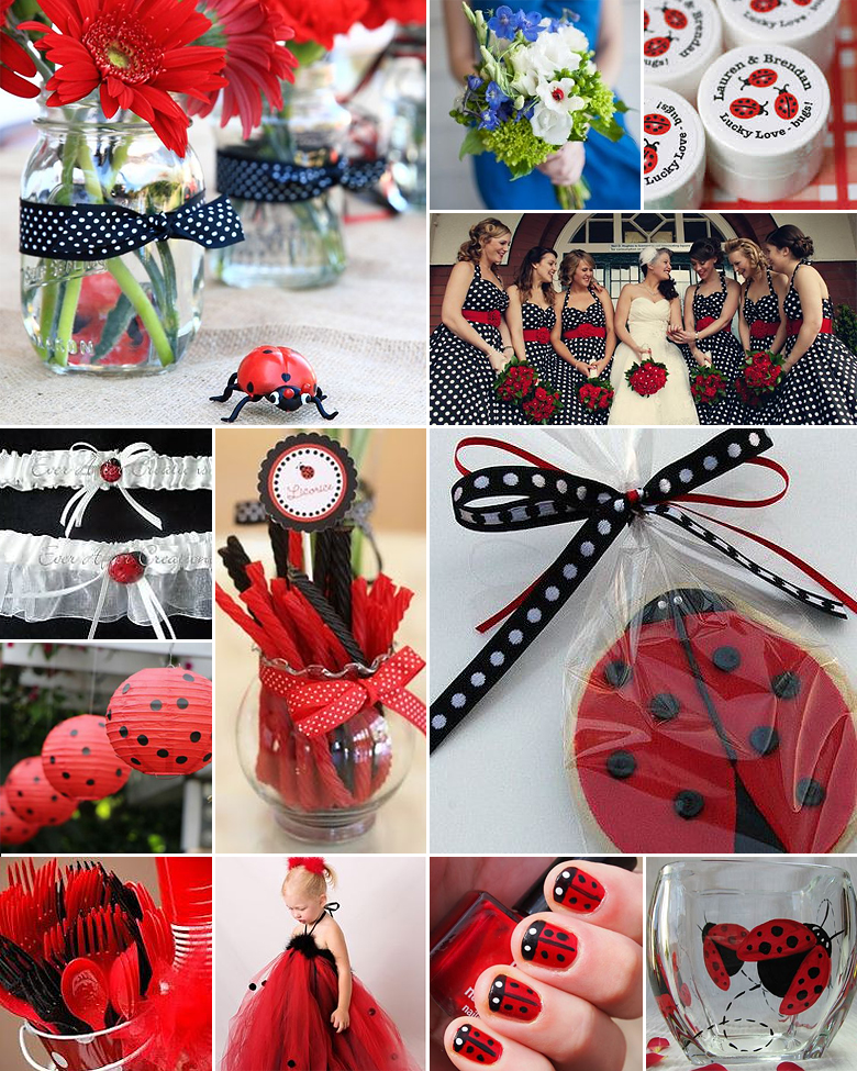 Lovely Ladybugs { Quirky + Sweet }