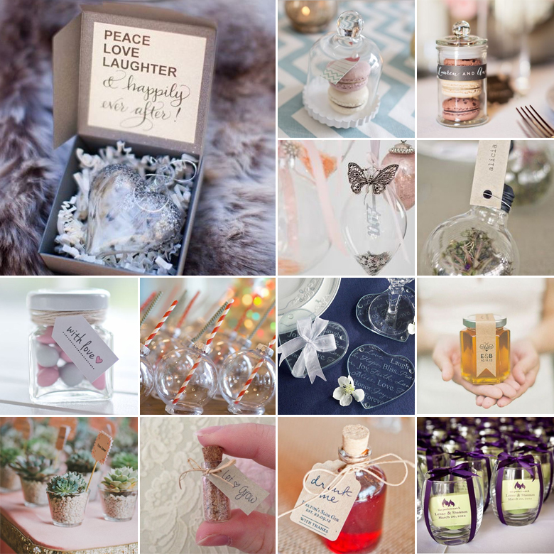 A Touch of Glass { Ornament Favours }