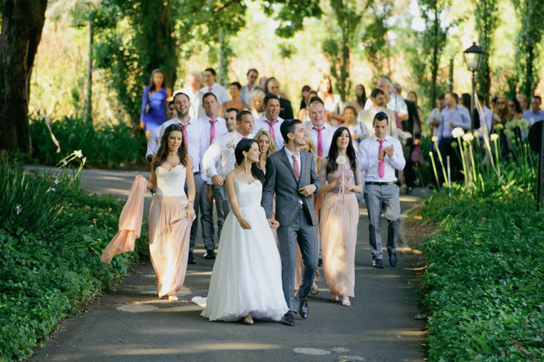 Samantha and Claude Tie the Knot in the Cape Winelands