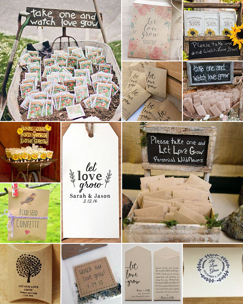 Let Love Grow { Eco Weddings }