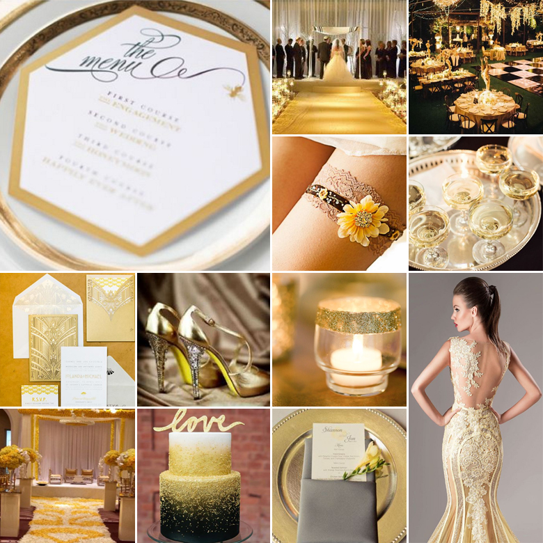 Butter + Gold { Glittery Glamour }