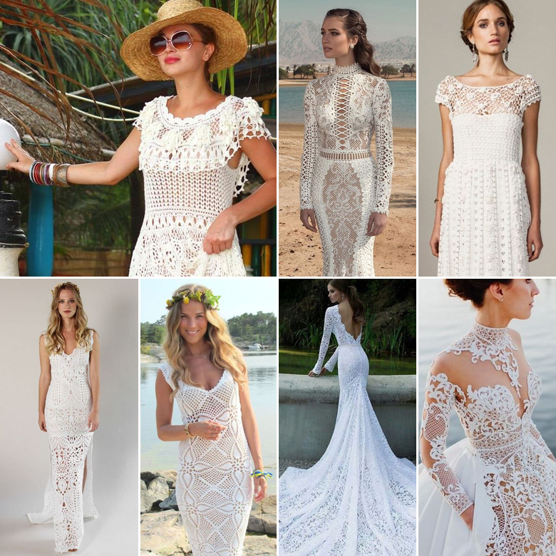 Crochet Away! { Wedding Gowns }