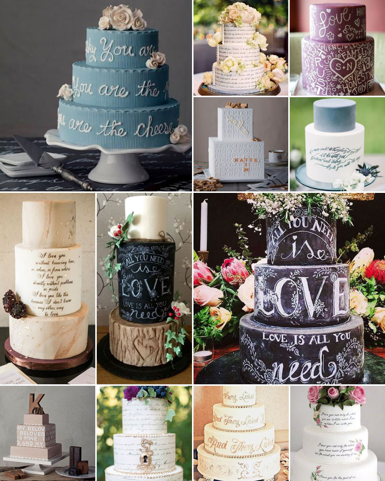 Quote That { Cake Inspiration }