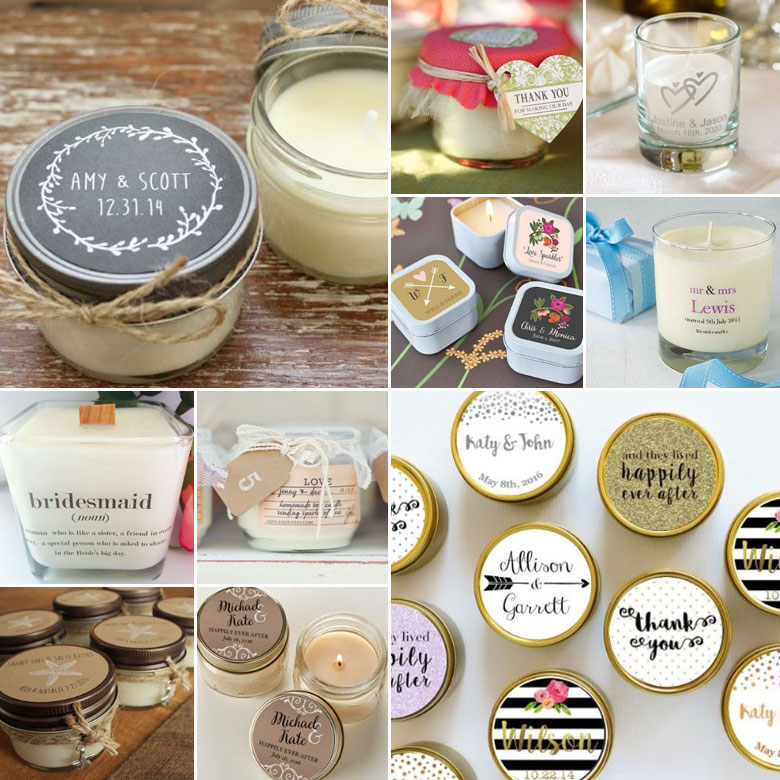 Keepsake Candles { Guest Favours }