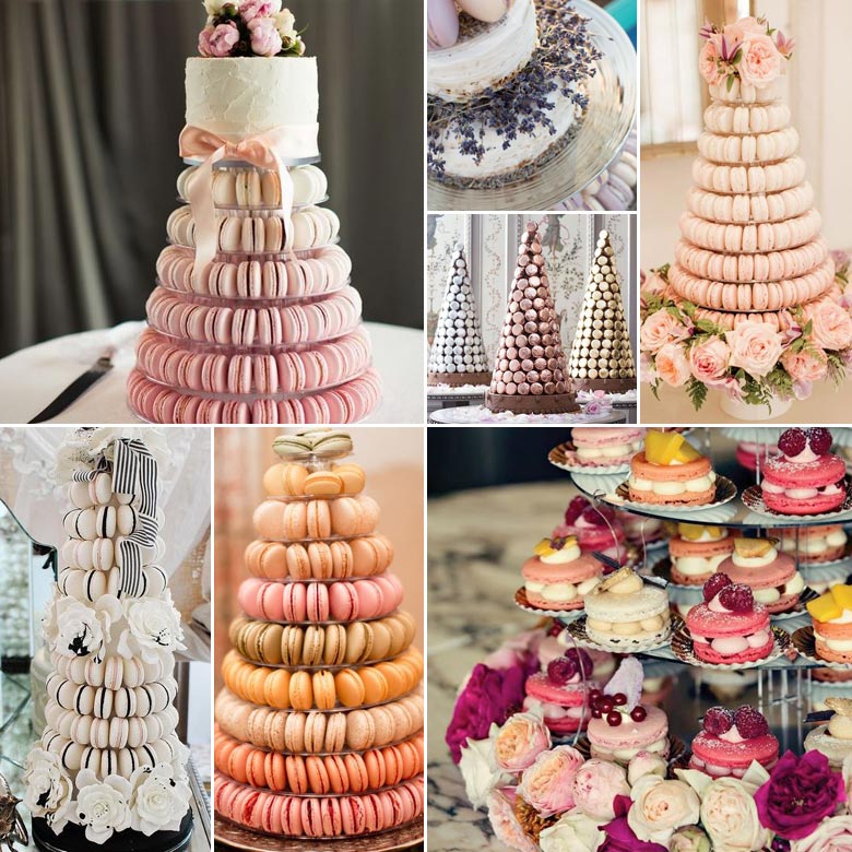 Macaroon Majesty { Wedding Cakes }