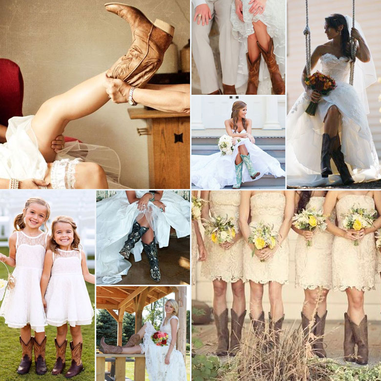 Made for Walking { Wedding Boots }
