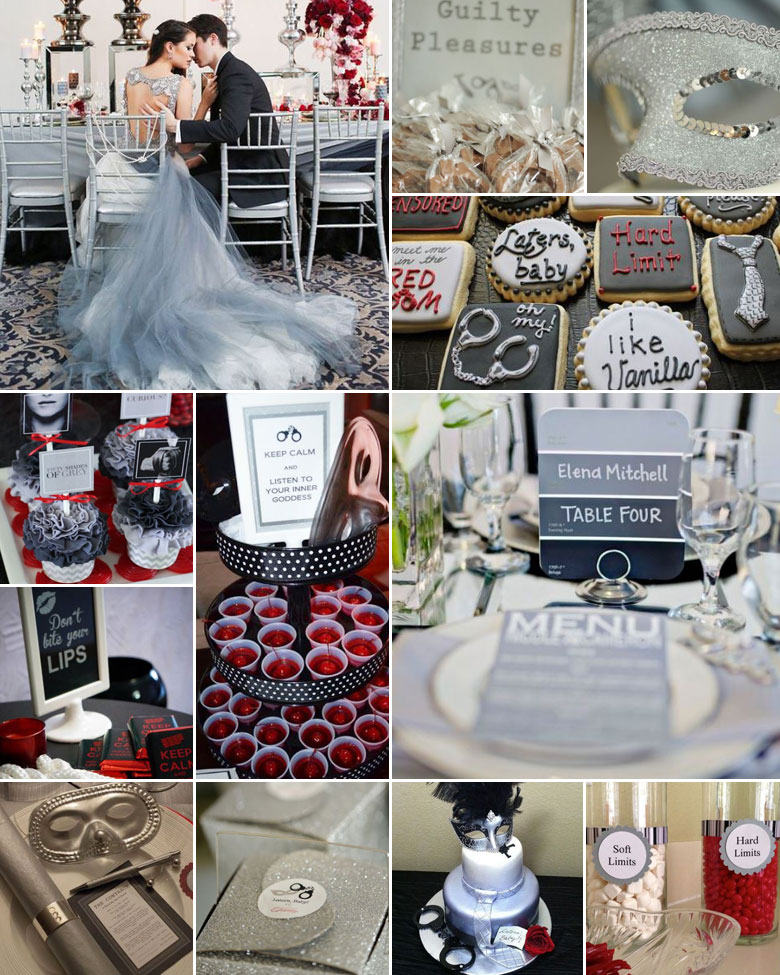 50 Shades of Fabulous { Wedding Theme }