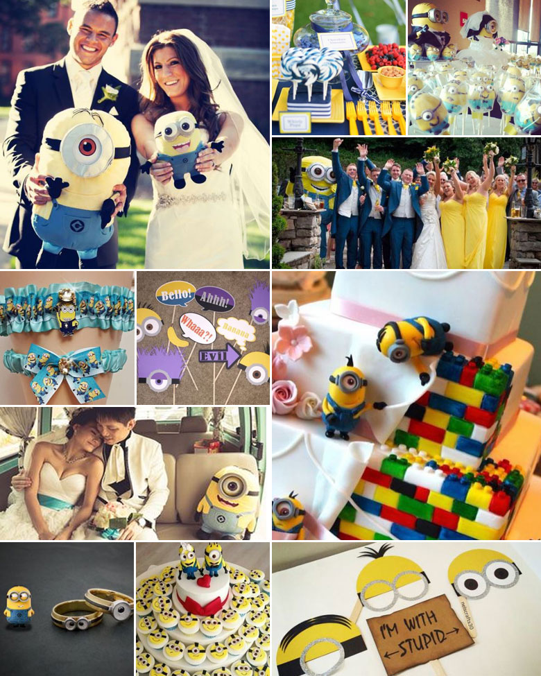 Minion Mania { Themed Wedding }