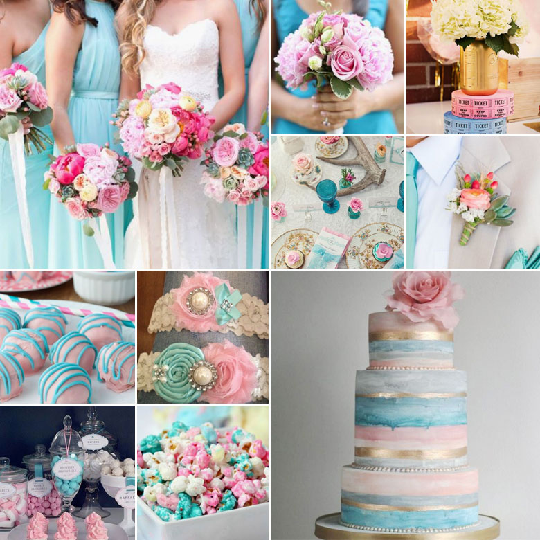 Gemstone Blue + Cotton Candy { Pretty Pastels }