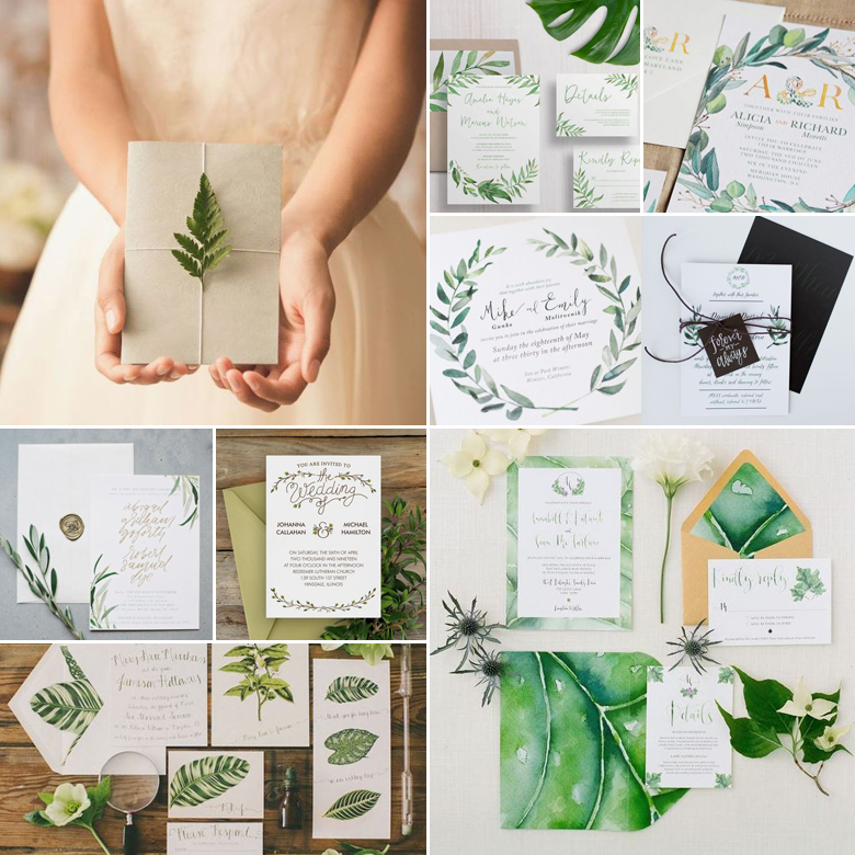 Never Leaf Me { Invitation Inspiration }