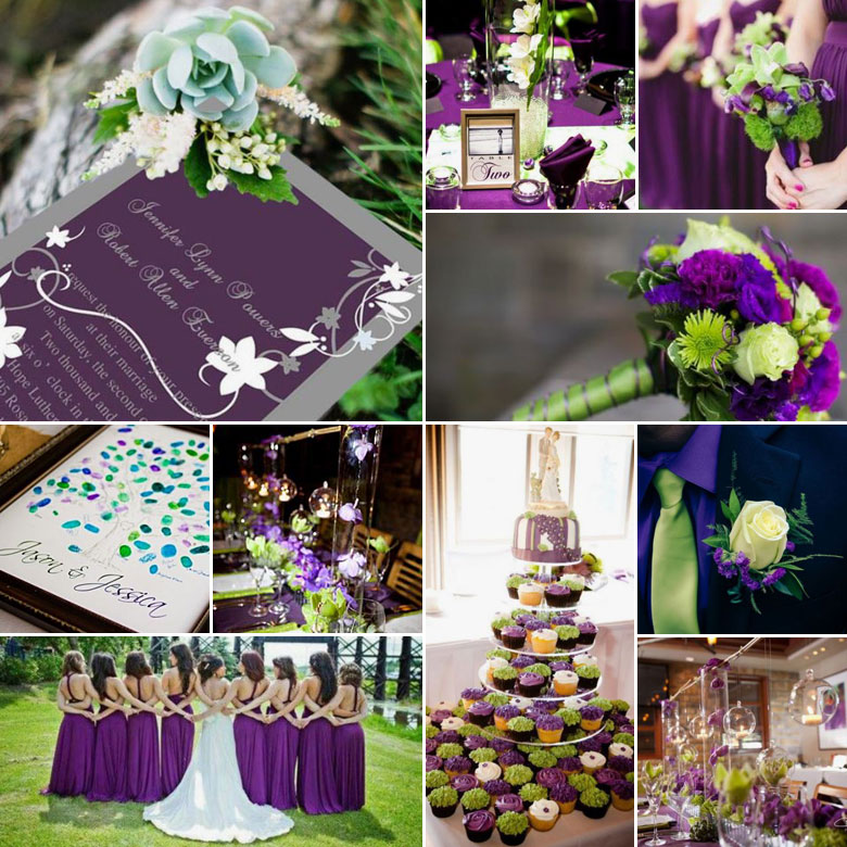 Green + Purple { Midnight Magic }