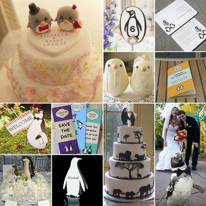 Prance like a Penguin { Themed Wedding }