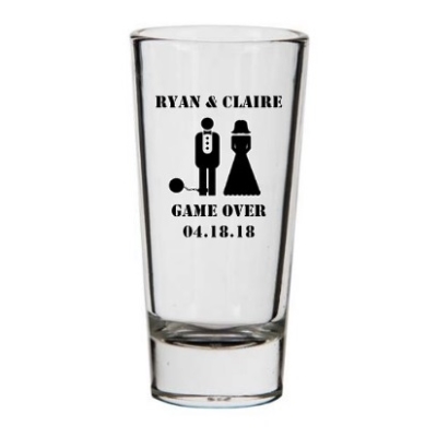 Game Over Shot Glass