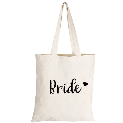 Bride Tote Bag with Heart