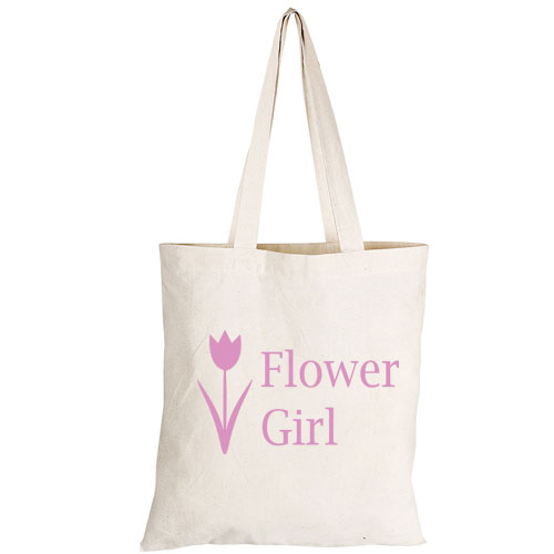 Flower Girl Tote Bag