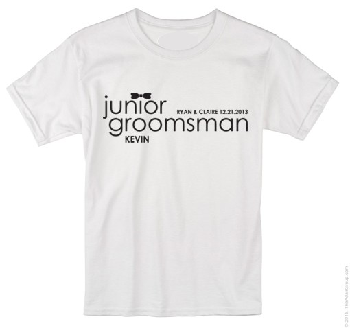 Junior Groomsman T-shirt